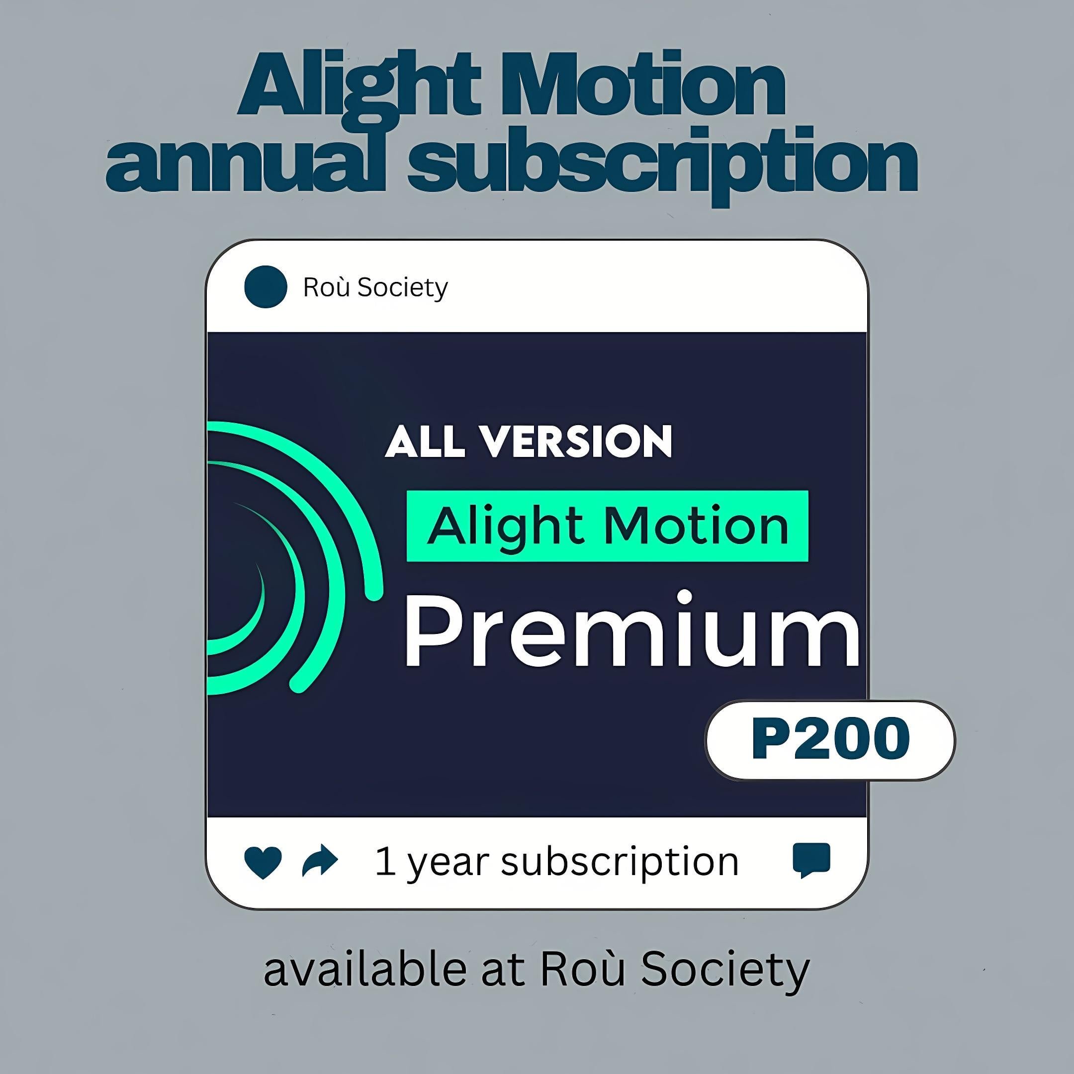 how much is alight motion pro yearly 1720416713